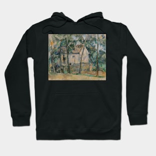 House and Trees by Paul Cezanne Hoodie